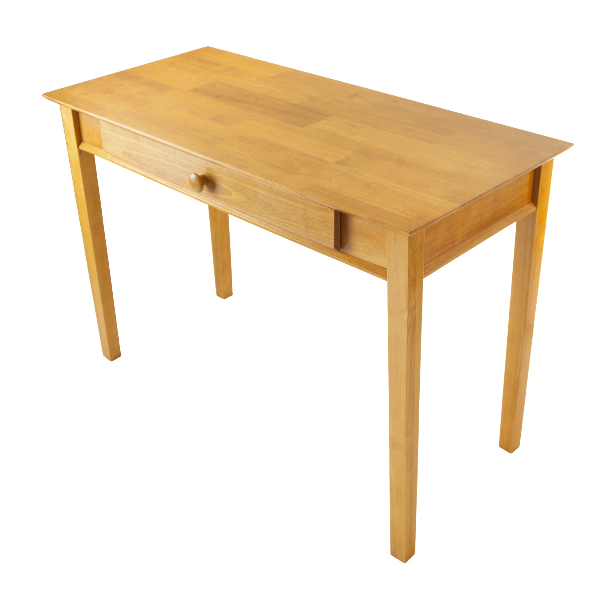 Studio Home Office Computer Desk, Honey