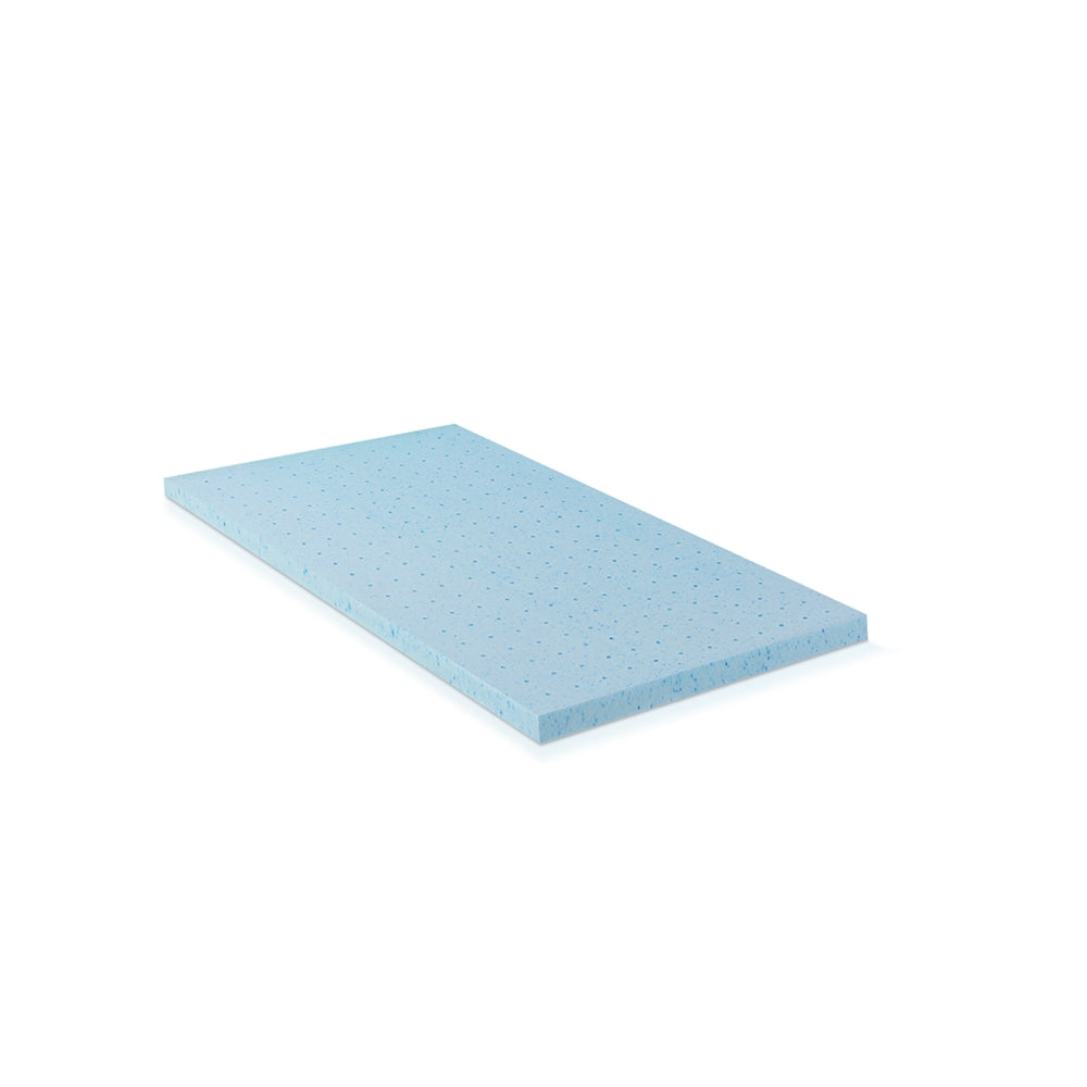 Hypoallergenic Angeland Twin Cool Gel Memory Foam Mattress Topper – 2" Ventilated Comfort Layer