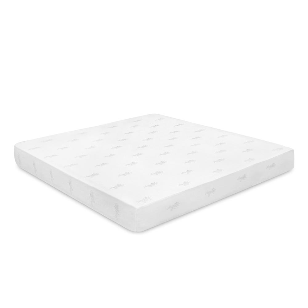 Mona Angeland King Gel Memory Foam Mattress – 8" Plush Cooling Comfort