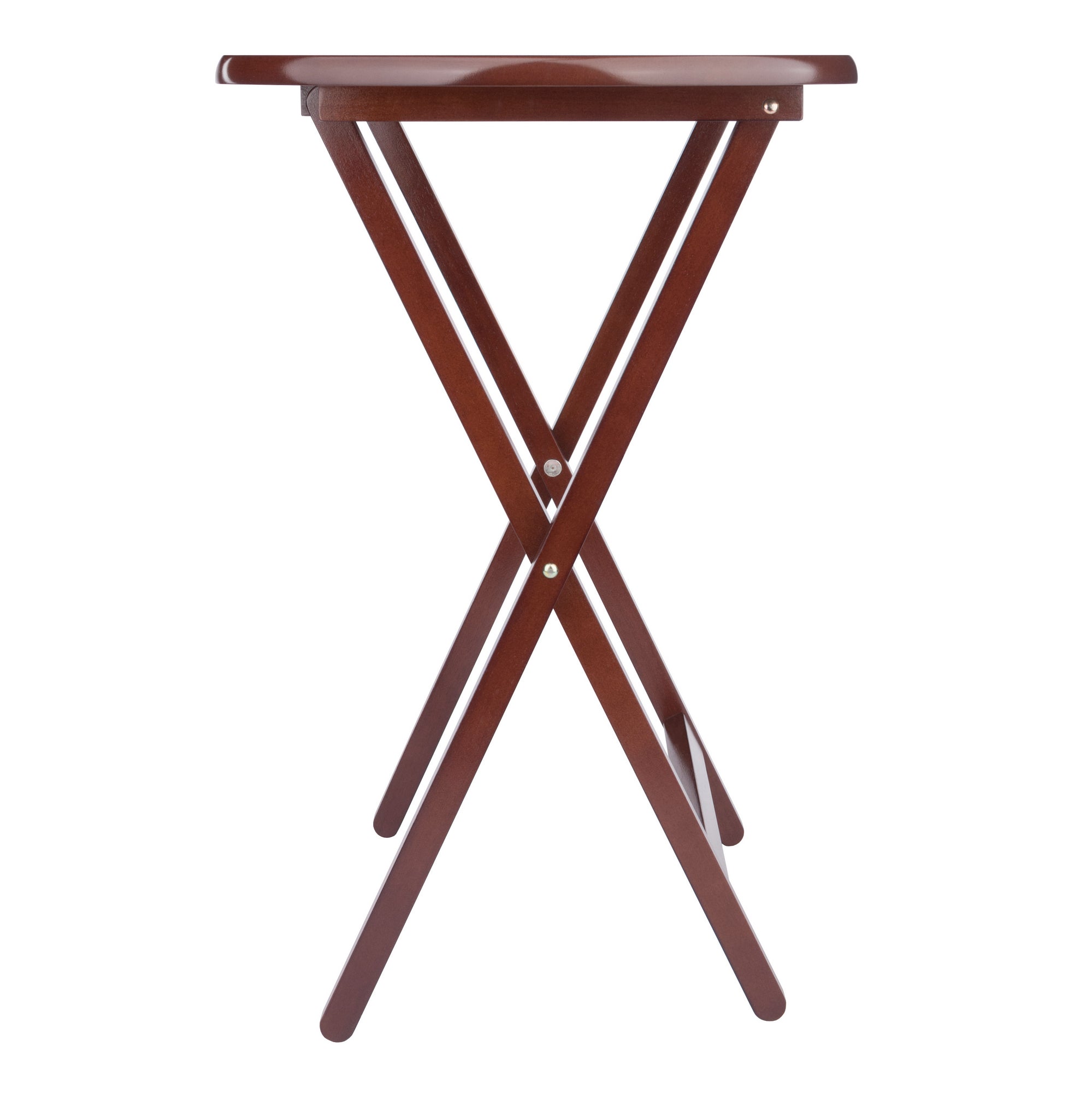 Corbett 2-Pc Oversized Snack Tables, Walnut