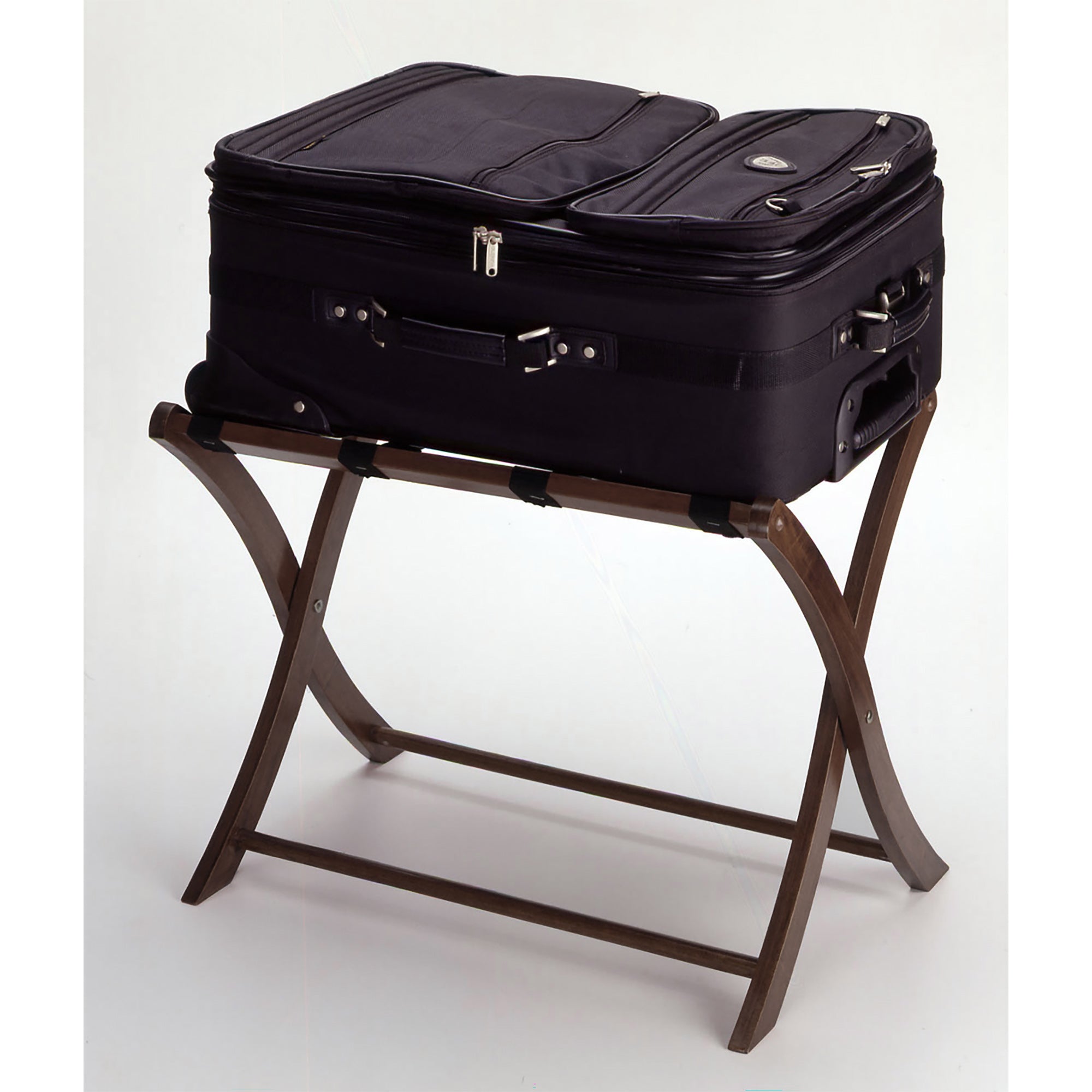 Scarlett Luggage Rack, Walnut