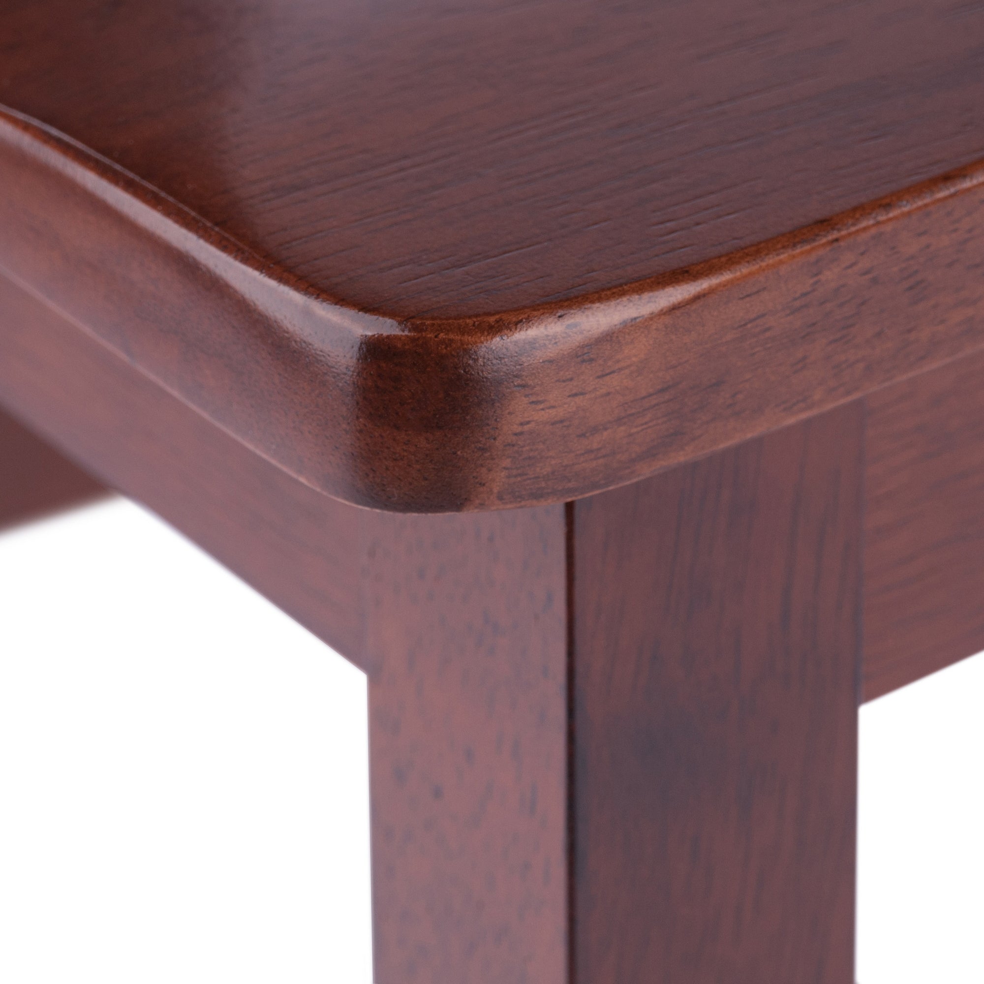 Xenia 2-Pc Set X-Back Chairs, Walnut