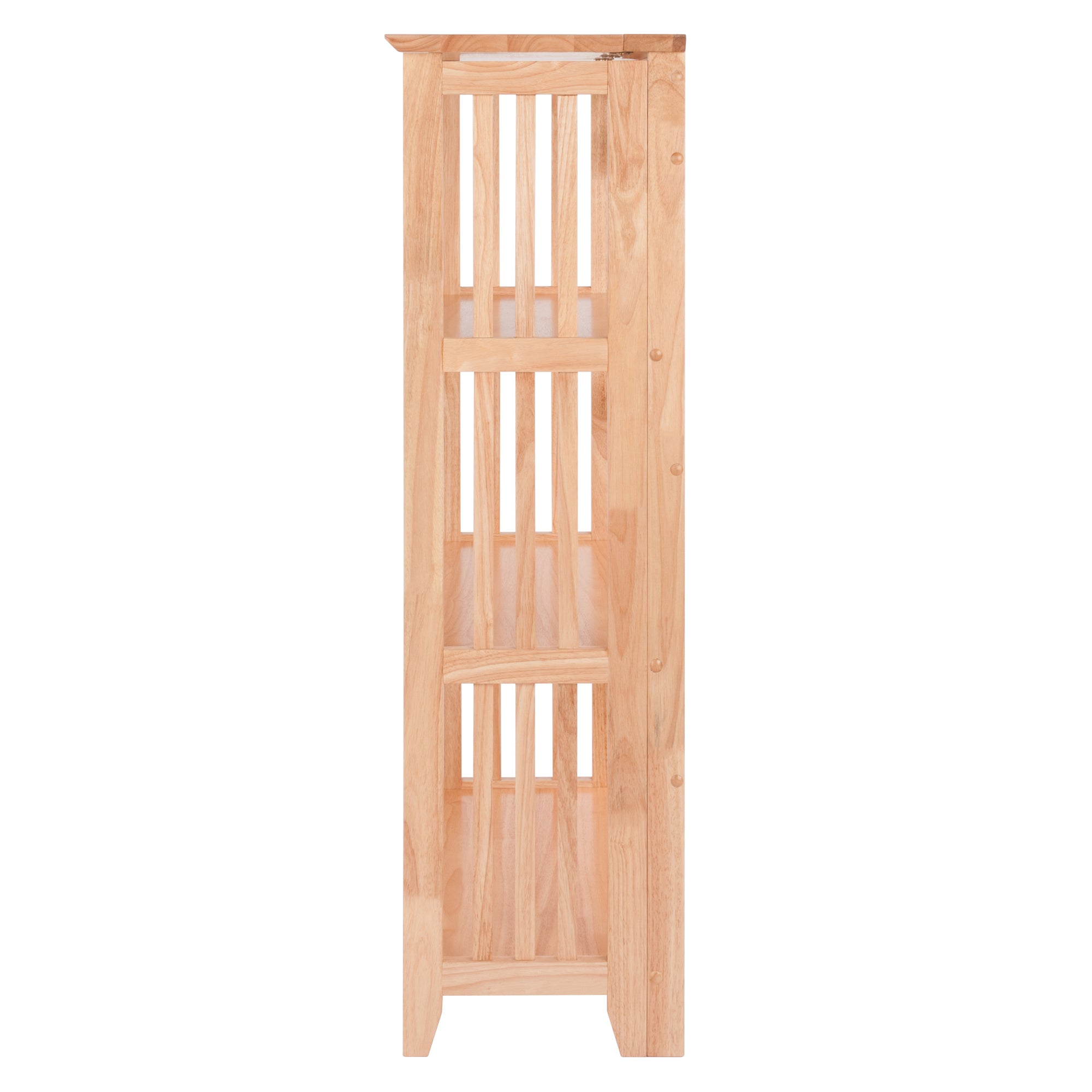 Mission 3-Section Foldable Shelf, Natural
