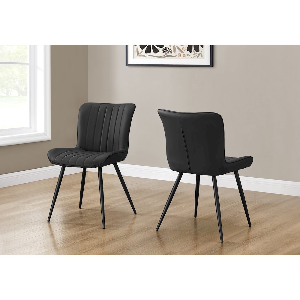 Thadius - Dining Chair 33" Height Dining Room Kitchen Upholstered Side Set