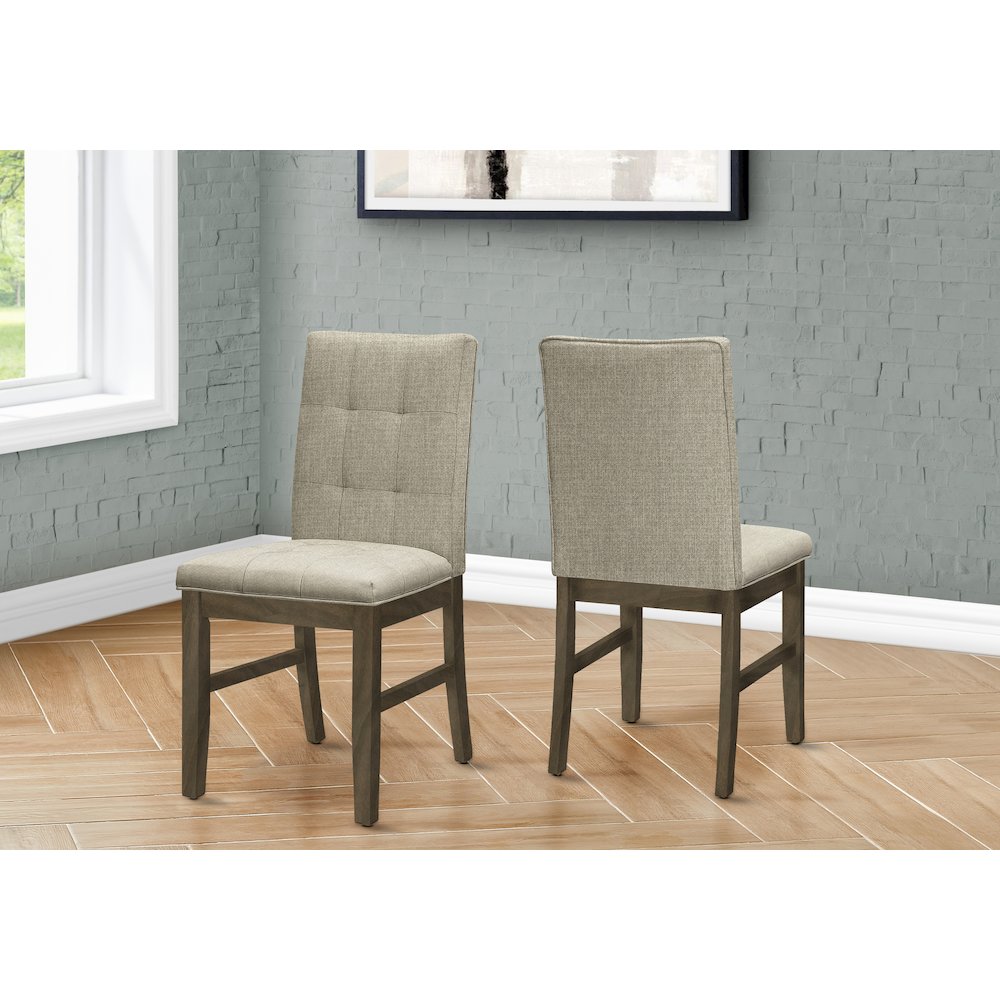 Terrie - Dining Chair 37" Height Set Of 2 Upholstered Dining Room