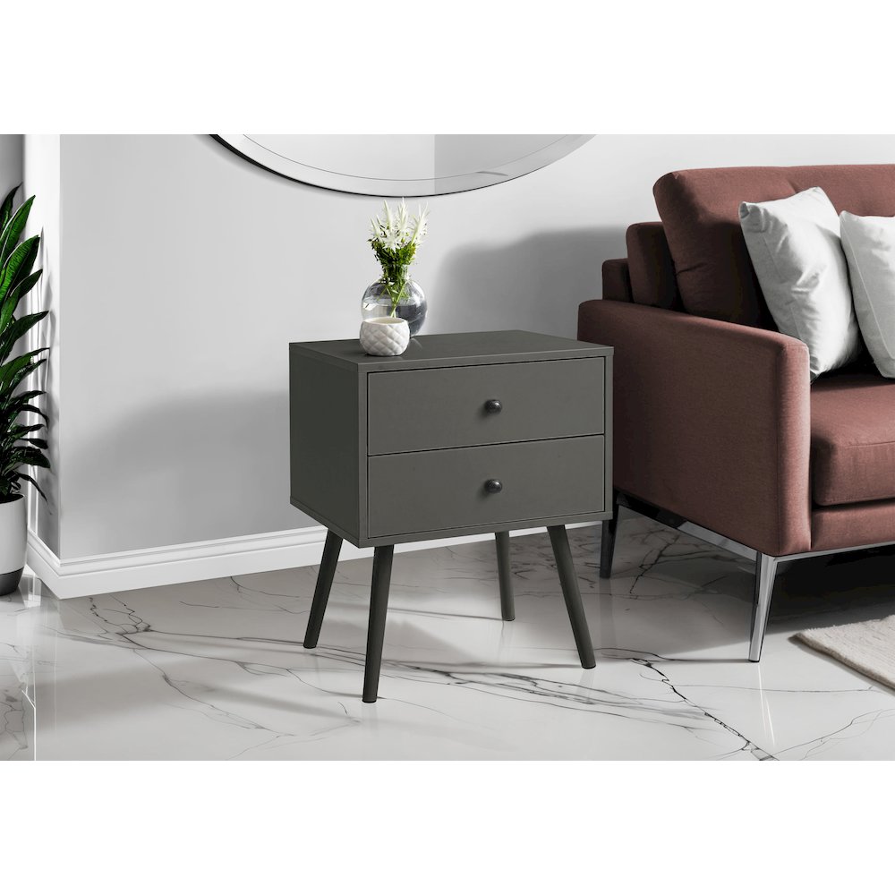 Sava - Accent Table Bedroom End Living Room Nightstand Side Table Storage