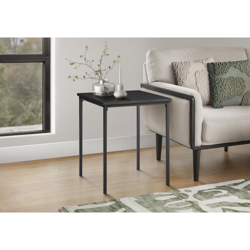 Iseline - Accent Table 22" H Side Table End Small Nightstand Square