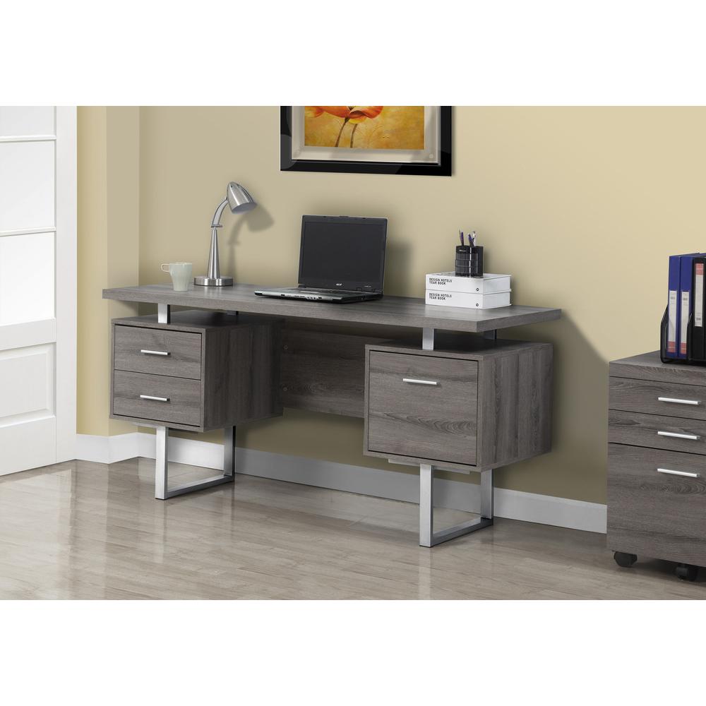 Irene - Computer Desk Home Office Laptop Left Right Set-up Storage Drawers