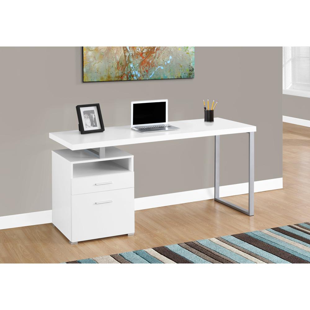 Teresa - Computer Desk Home Office Laptop Left Right Set-up Storage Drawers