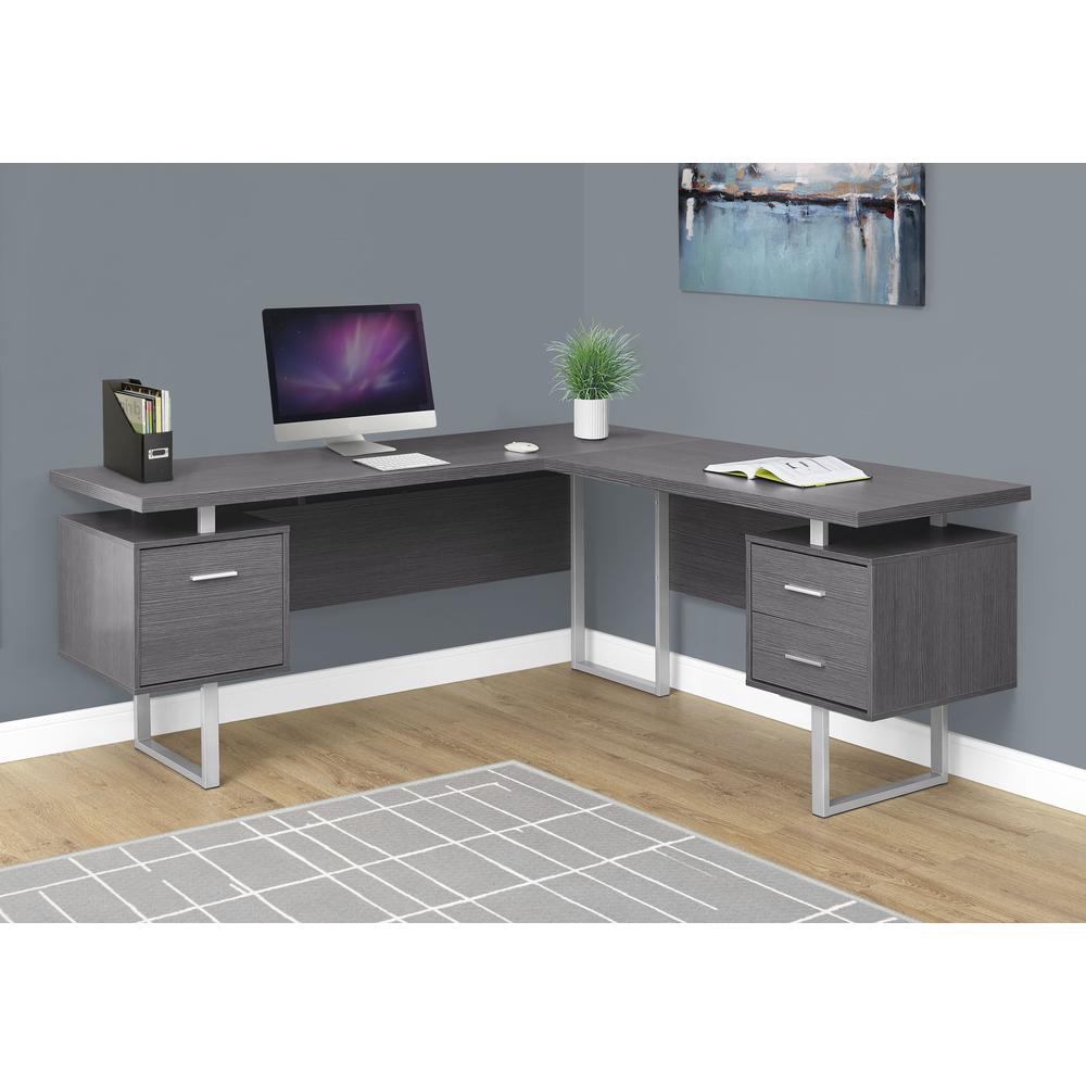 Aras - Computer Desk Home Office Corner Left Right Set-up Storage Drawers