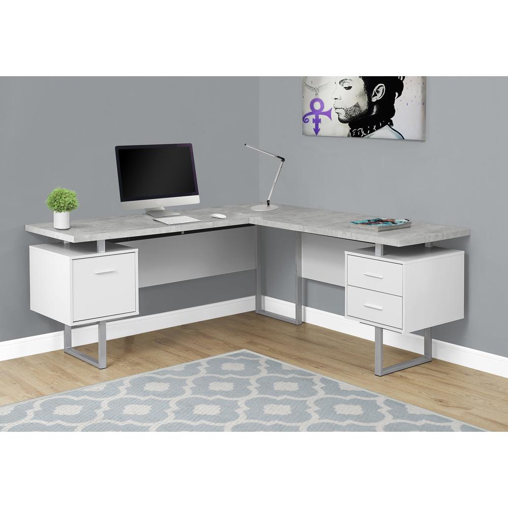 Piera - Computer Desk Home Office Corner Left Right Set-up Storage Drawers