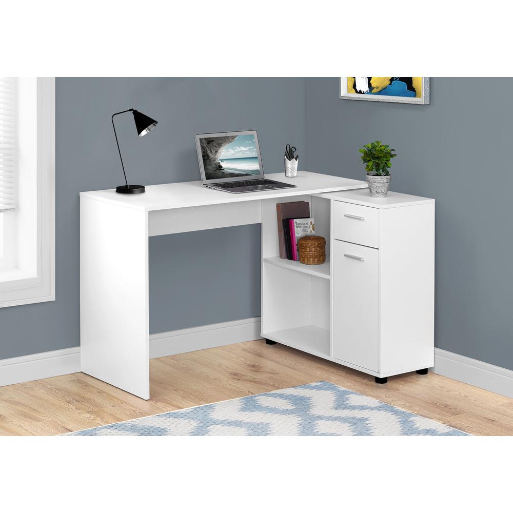 Salida - Computer Desk Home Office Corner Storage Drawers 46"L L Shape