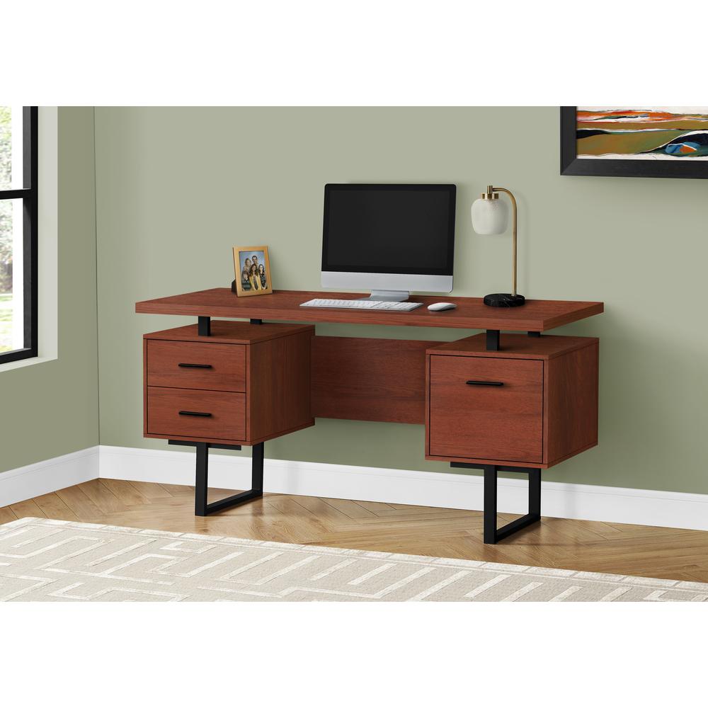 Telma - Computer Desk Home Office Laptop Left Right Set-up Storage Drawers