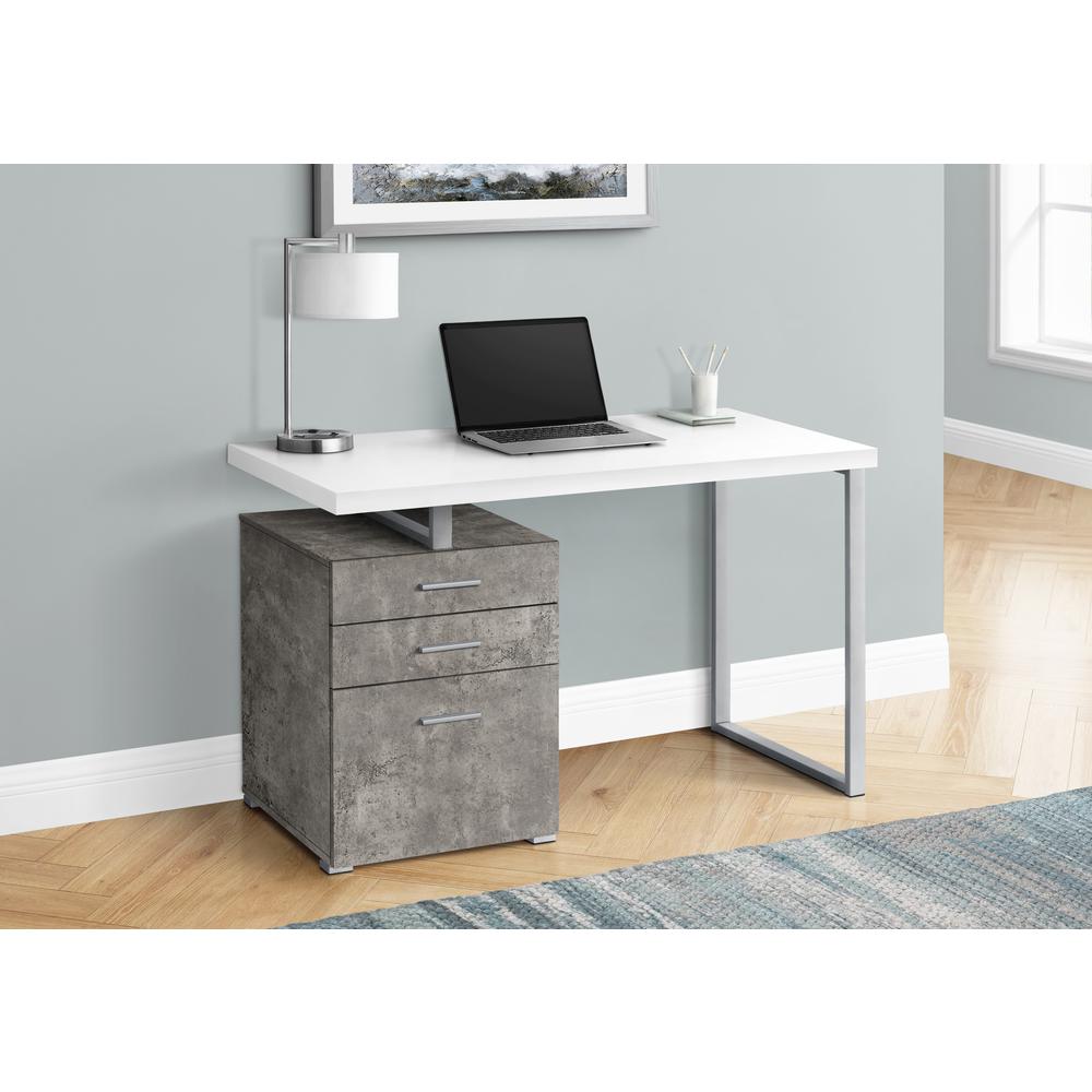 Raheem - Computer Desk Home Office Laptop Left Right Set-up Storage Drawers