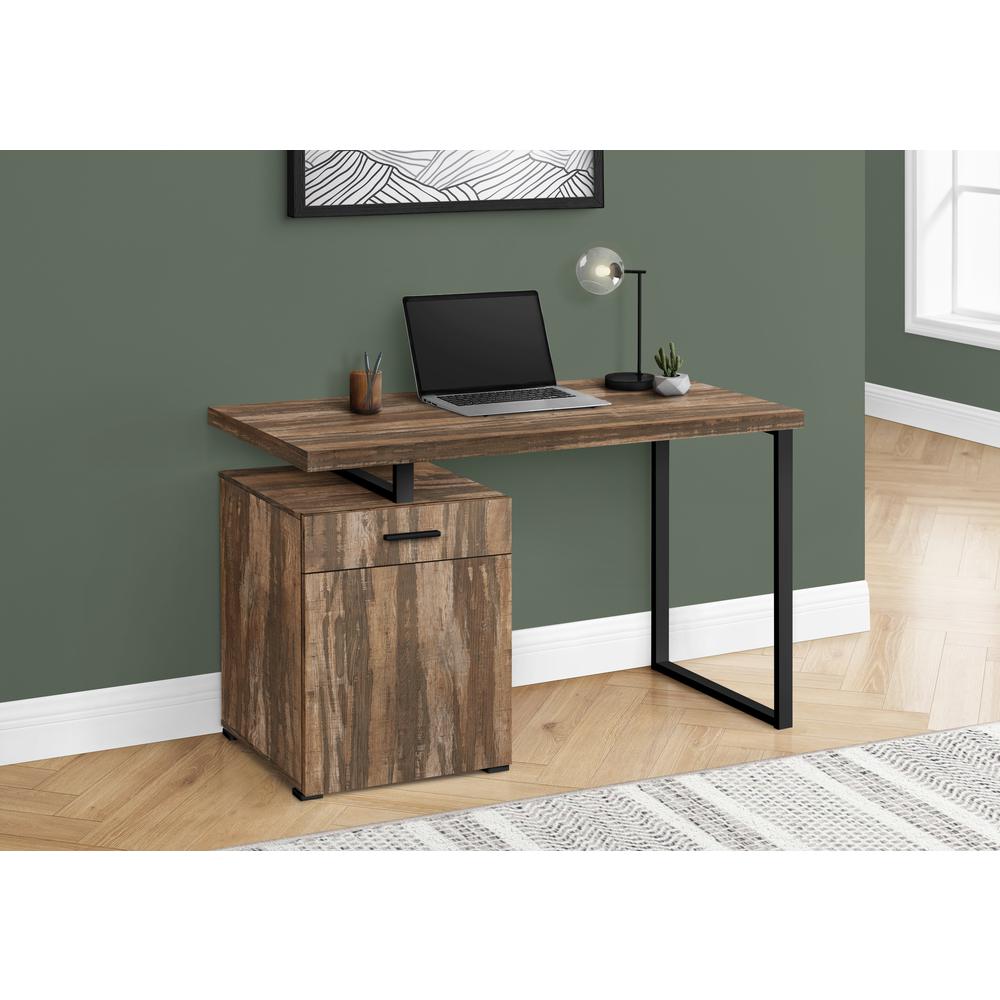 Millard - Computer Desk Home Office Laptop Left Right Set-up Storage Drawers