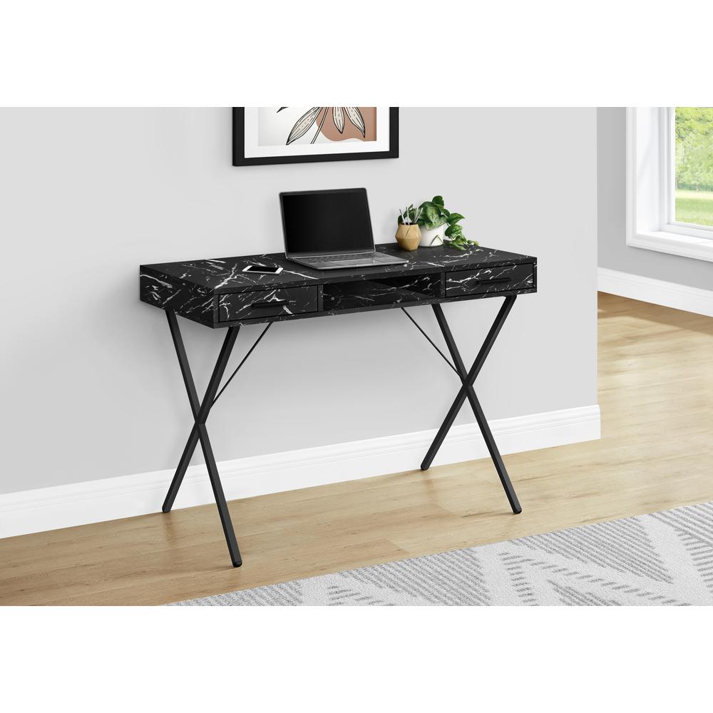 Adrina - Computer Desk Home Office Laptop Left Right Set-up Storage Drawers