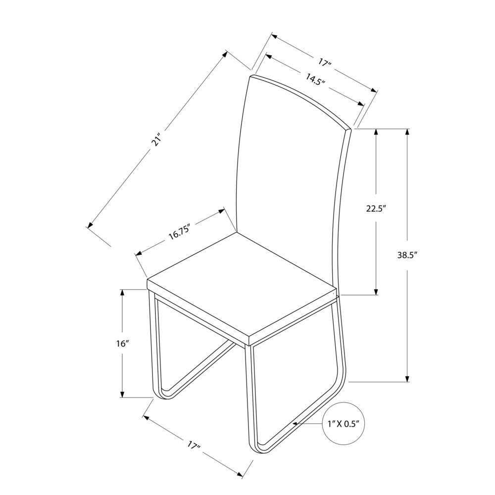 Zachary - Dining Chair Set Of 2 Side Upholstered Kitchen Dining Room