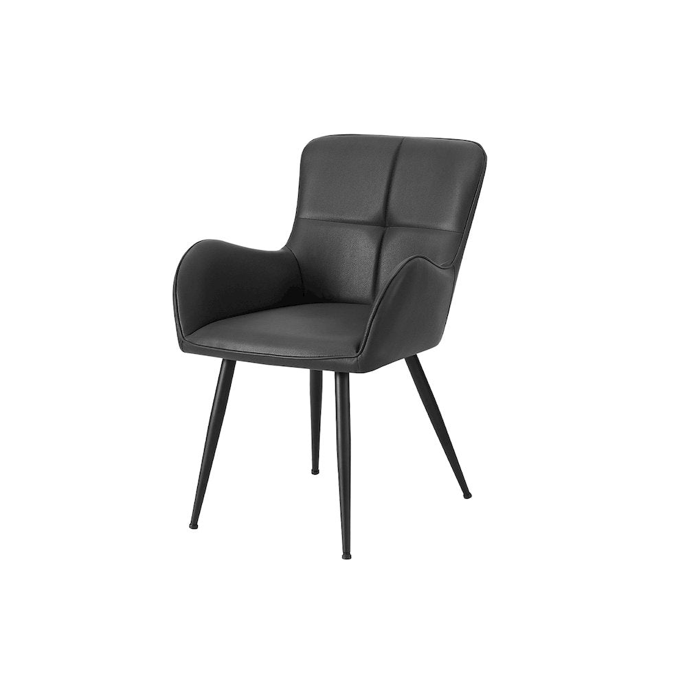 Silvia - Dining Chair 33" Height Set Of 2 Upholstered Side Dining