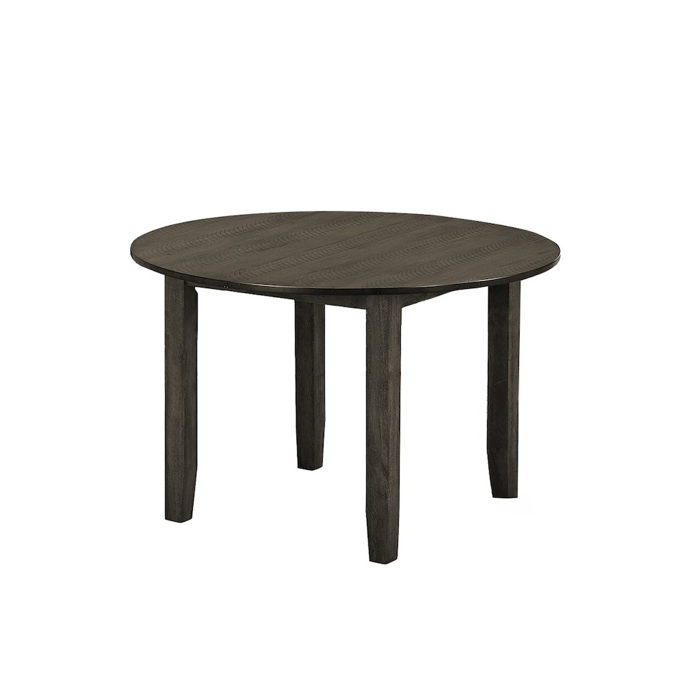 Tanisha - Dining Table 48" Round Veneer Top Dining Room Kitchen Grey