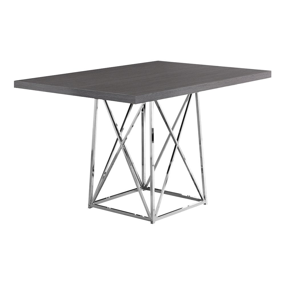 Nazario - Dining Table 48" Rectangular Small Kitchen Dining Room Grey Laminate