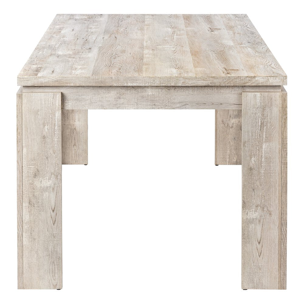 Jewel - Dining Table 60" Rectangular Kitchen Dining Room Beige Laminate Contemporary