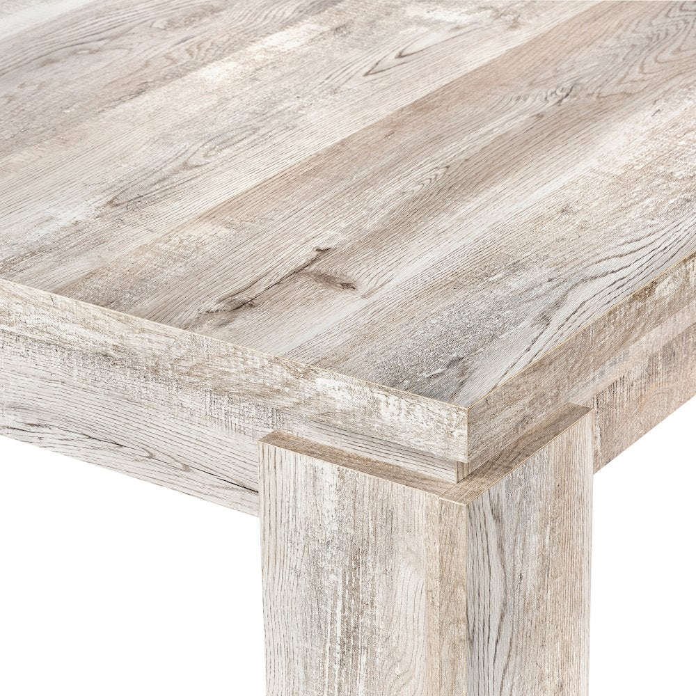 Jewel - Dining Table 60" Rectangular Kitchen Dining Room Beige Laminate Contemporary