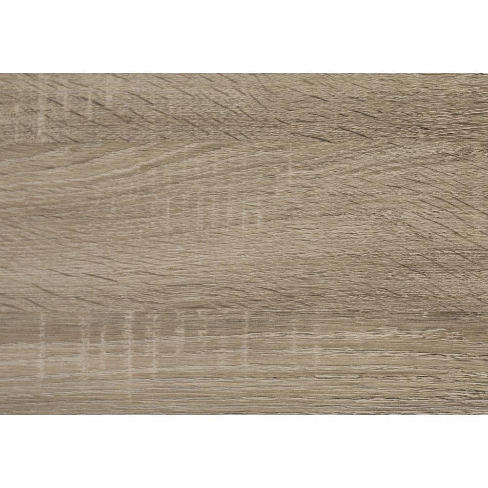 Chet - Dining Table 60" Rectangular Kitchen Dining Room Brown Laminate Chrome