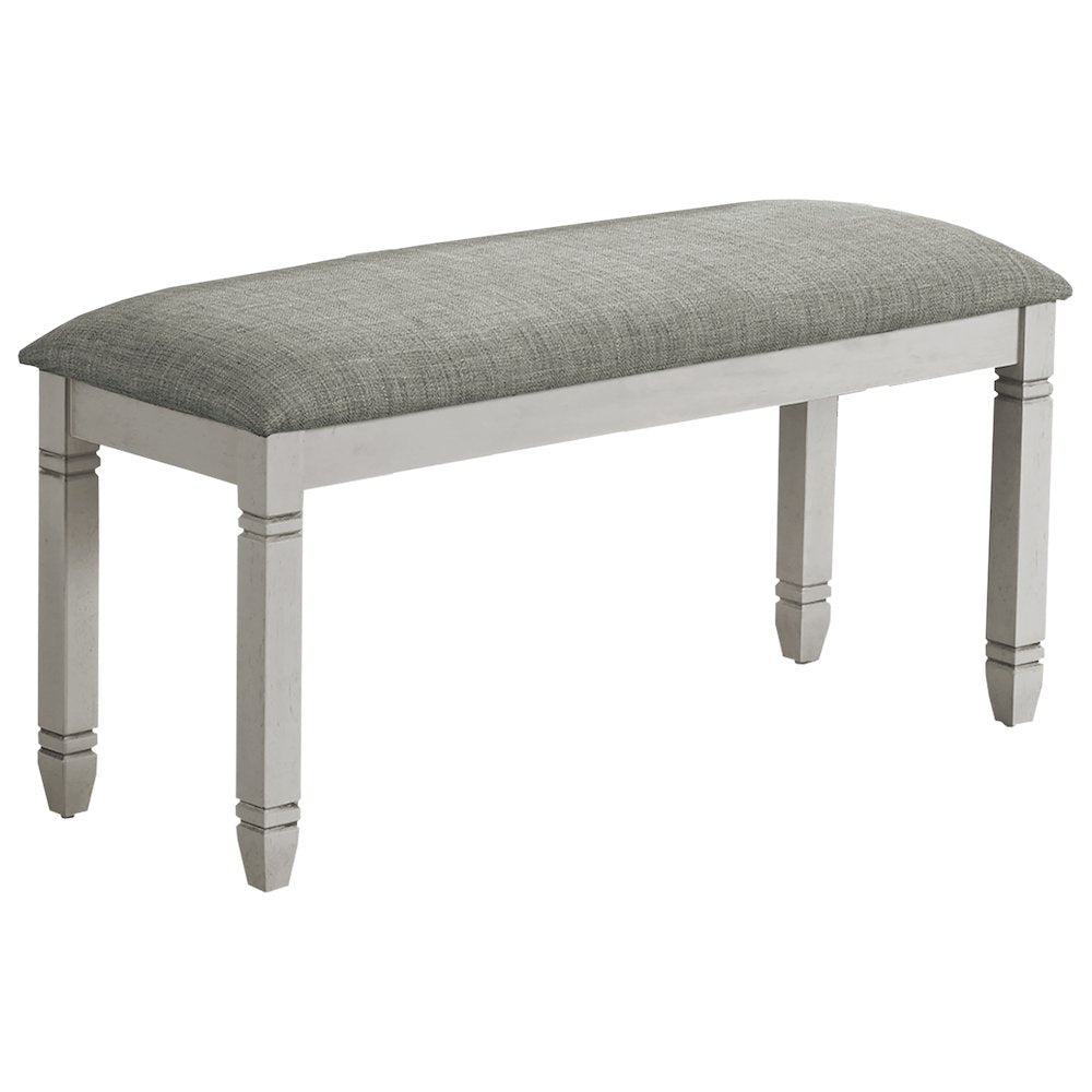 Bagnolet - Bench 41" Rectangular Kitchen Dining Room Entryway Bedroom Upholstered Wood
