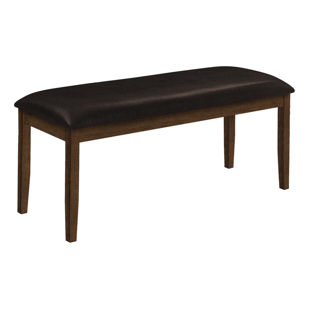 Benson - Bench 48" Rectangular Dining Room Entryway Hallway Kitchen Upholstered Wood