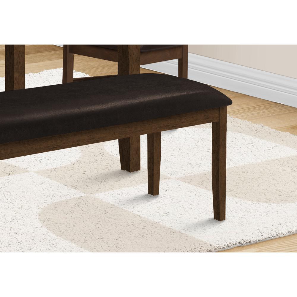 Benson - Bench 48" Rectangular Dining Room Entryway Hallway Kitchen Upholstered Wood
