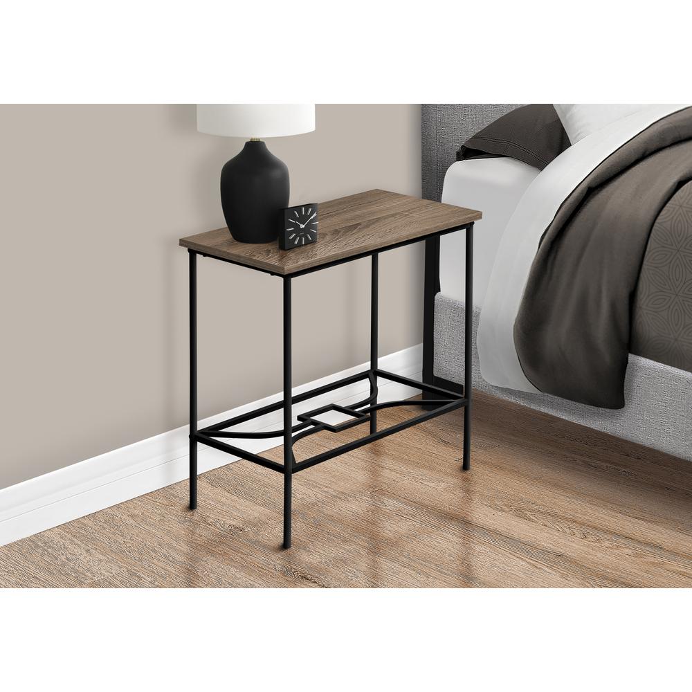 Fabrizio - Accent Table Side End Narrow Small 2 Tier Living Room
