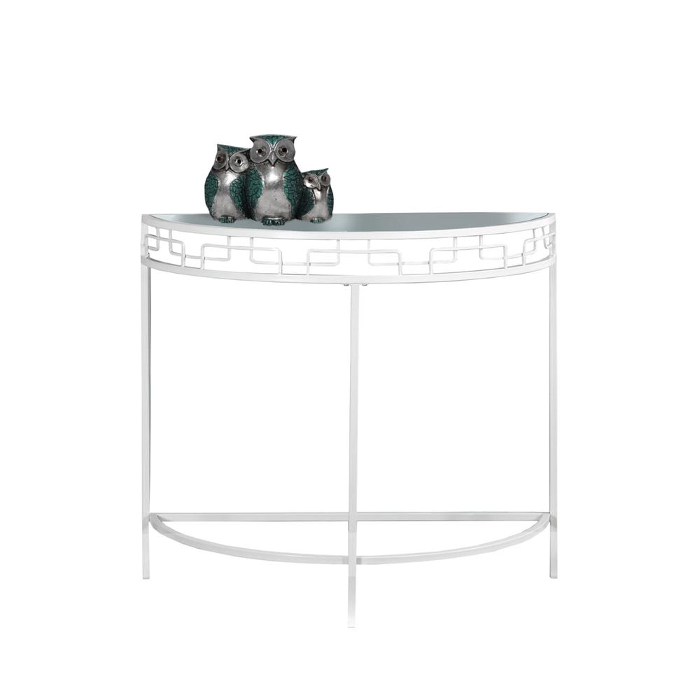 Atlantis - Accent Table Console Entryway Narrow Sofa Living Room Bedroom Clear
