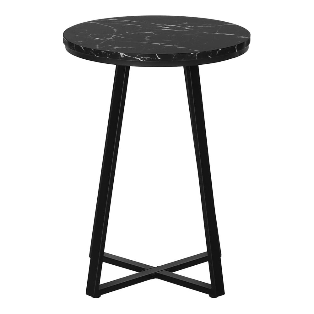 Crispus - Accent Table Side Round End Nightstand Lamp Living Room Bedroom