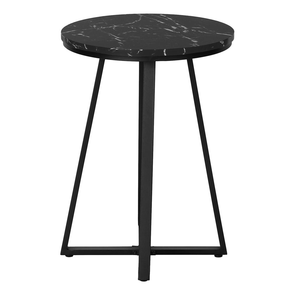 Crispus - Accent Table Side Round End Nightstand Lamp Living Room Bedroom
