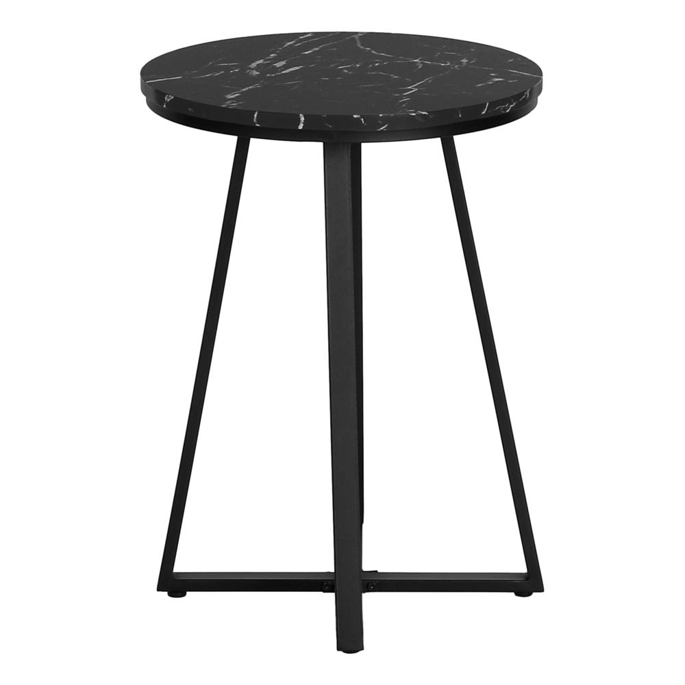 Crispus - Accent Table Side Round End Nightstand Lamp Living Room Bedroom