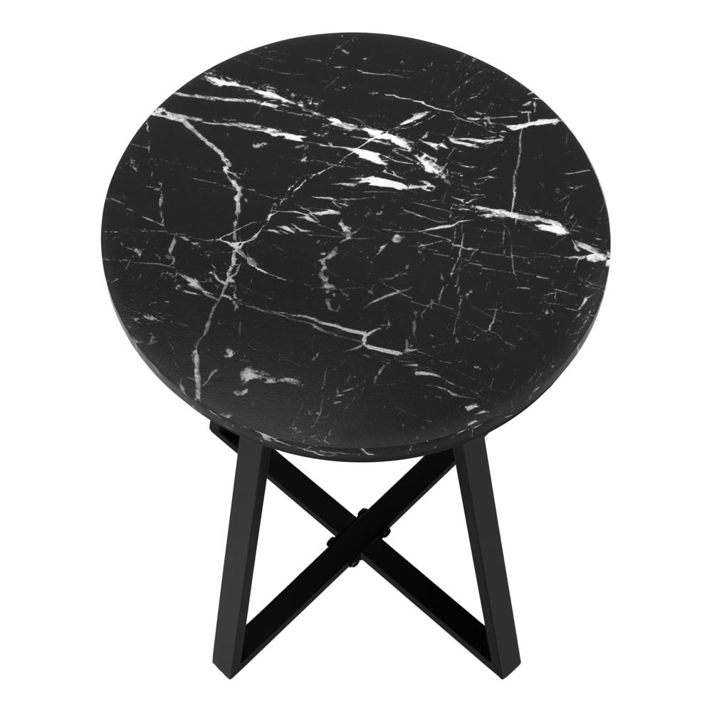 Crispus - Accent Table Side Round End Nightstand Lamp Living Room Bedroom