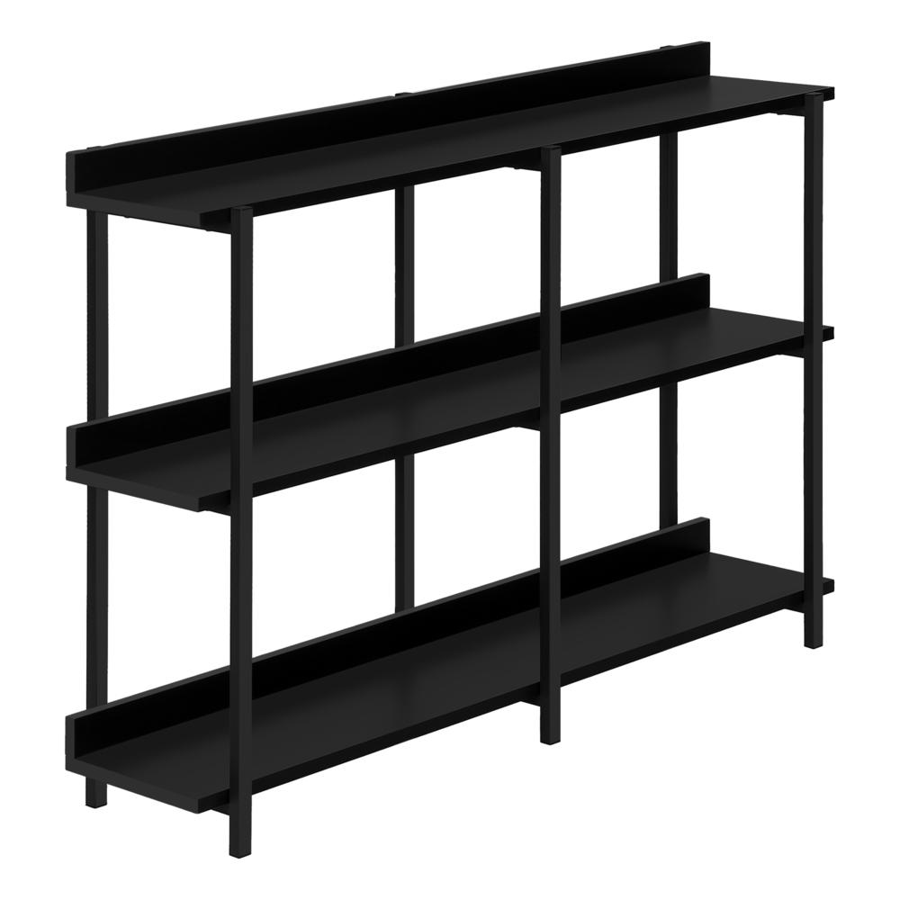 Horn - Accent Table Console Entryway Narrow Sofa Living Room Bedroom Black