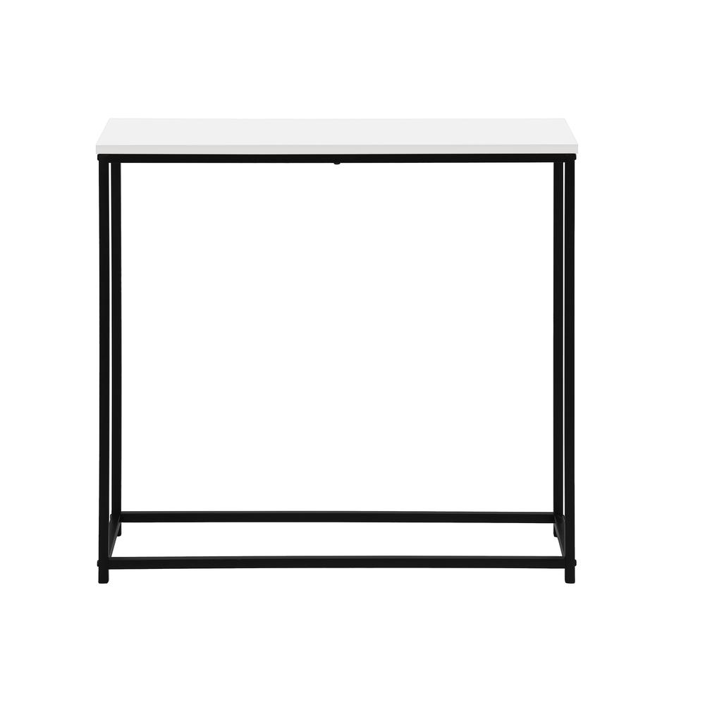 Iveliz - Accent Table Console Entryway Narrow Sofa Living Room Bedroom White
