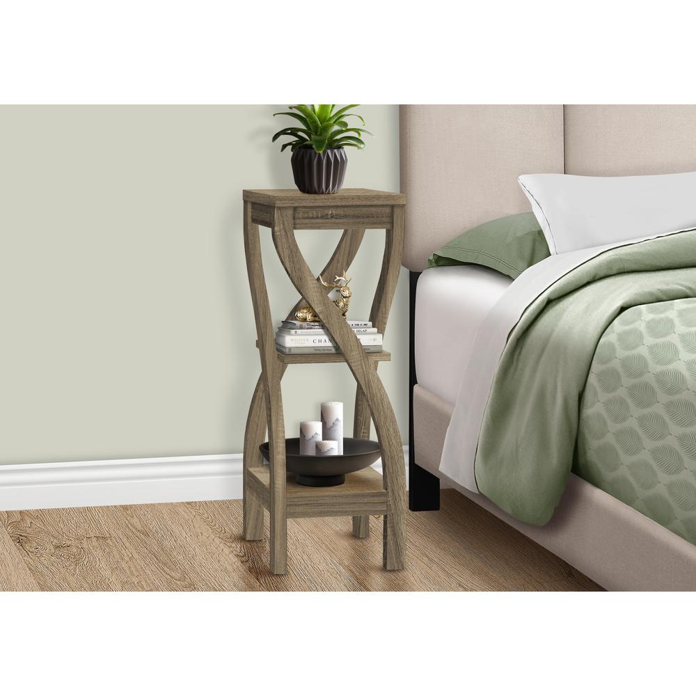 Aries - Accent Table Side End Plant Stand Square Living Room Bedroom