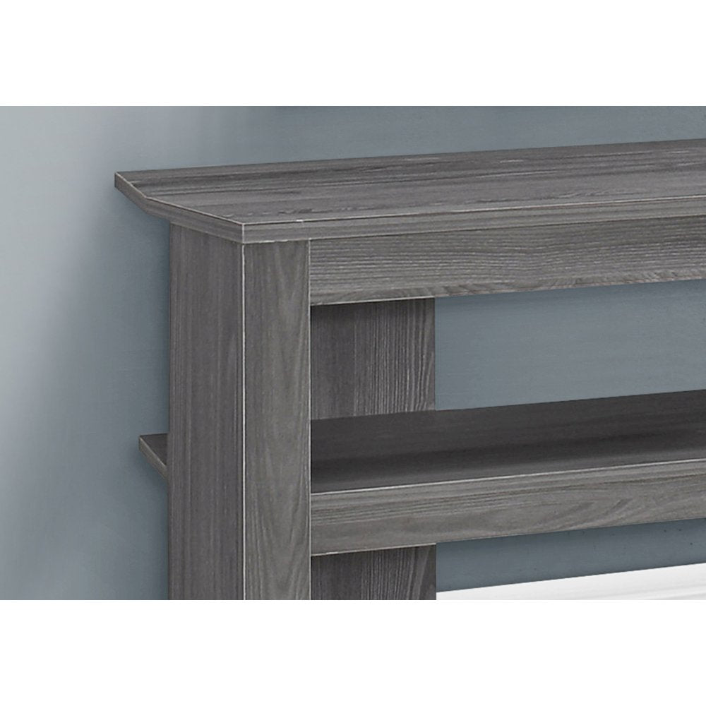 Psinta - Tv Stand 42 Inch Console Media Entertainment Center Storage Shelves