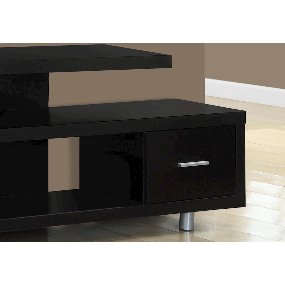 Glidden - Tv Stand 60 Inch Console Media Entertainment Center Storage Cabinet