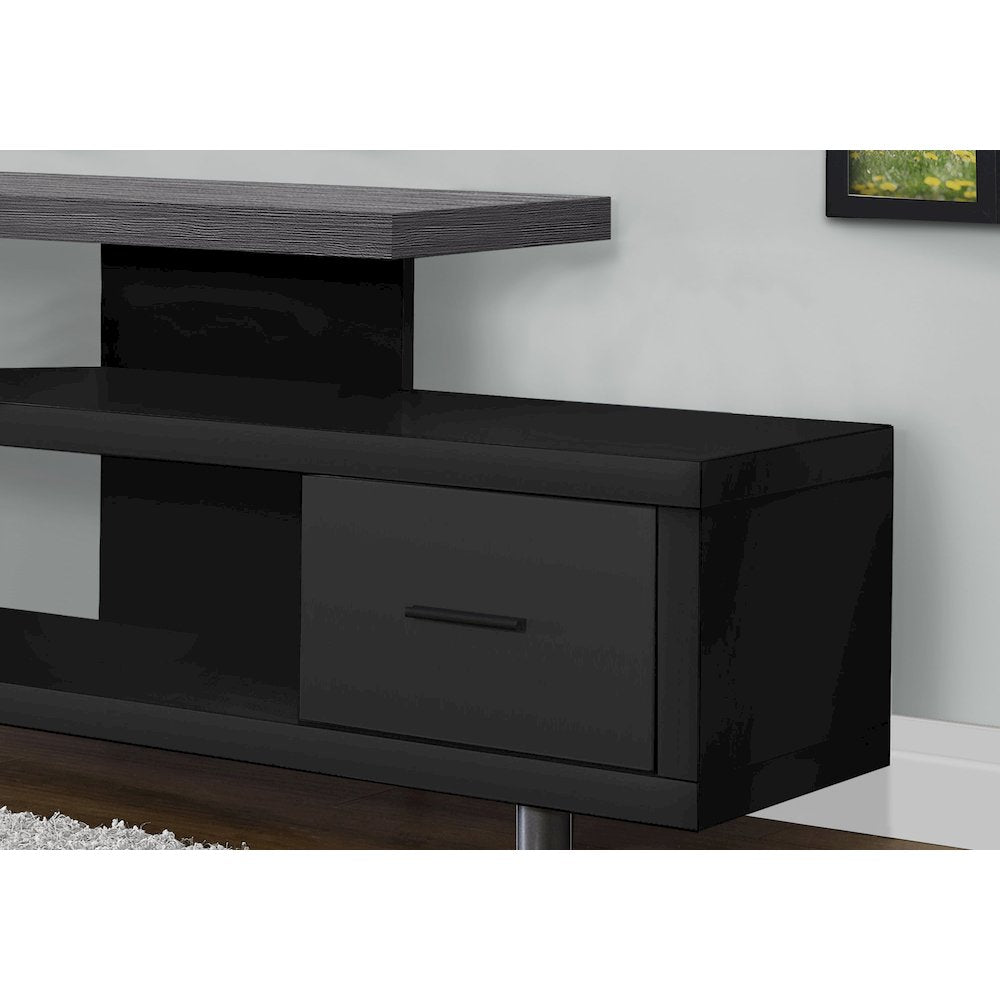 Iglehart - Tv Stand 60 Inch Console Media Entertainment Center Storage Cabinet