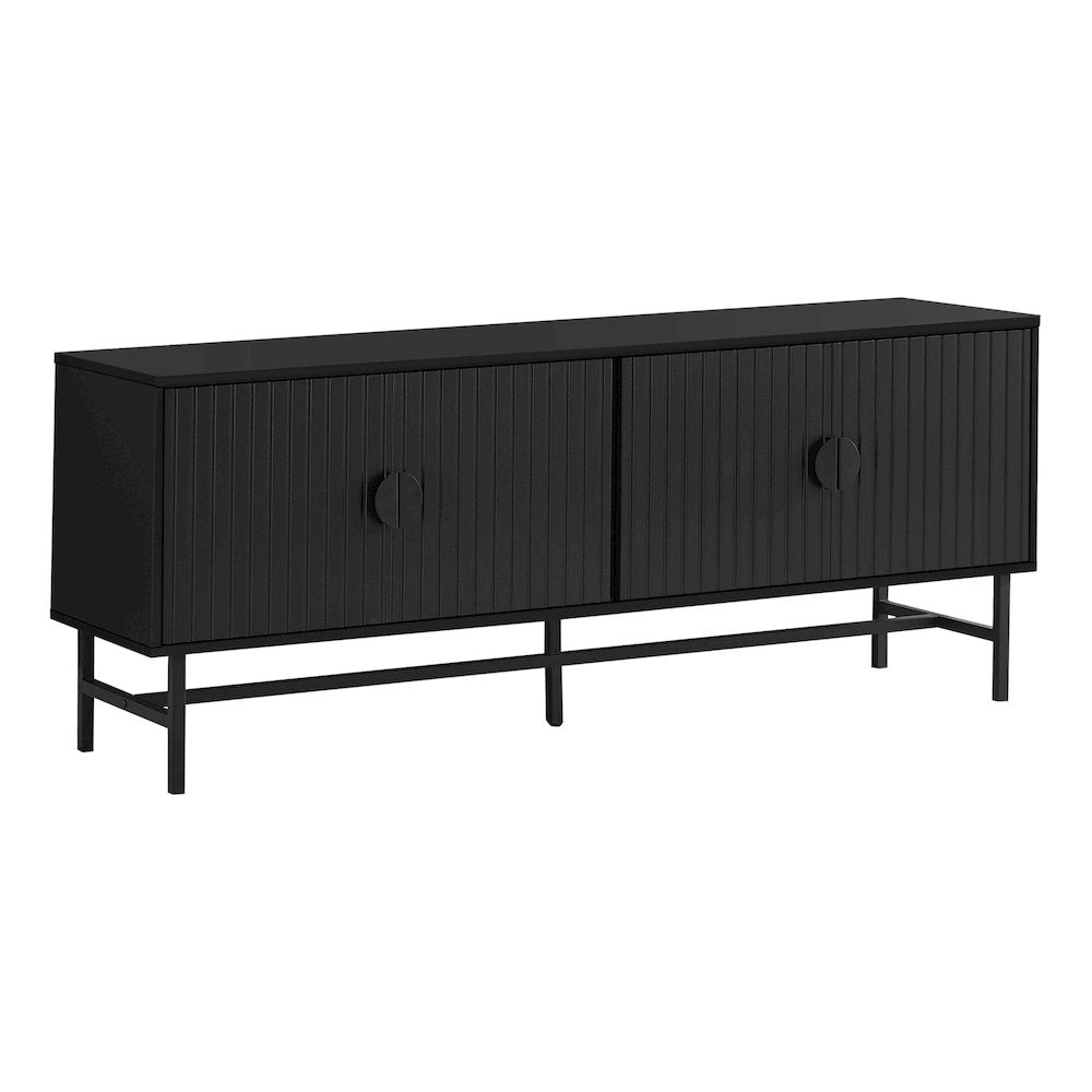 Charlemagne - Tv Stand 60 Inch Console Media Entertainment Center Storage Cabinet