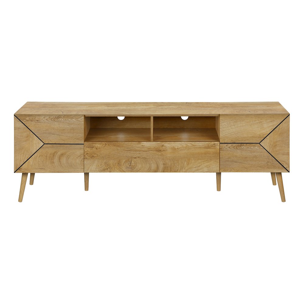 Anjou - Tv Stand 72 Inch Console Media Entertainment Center Storage Drawer