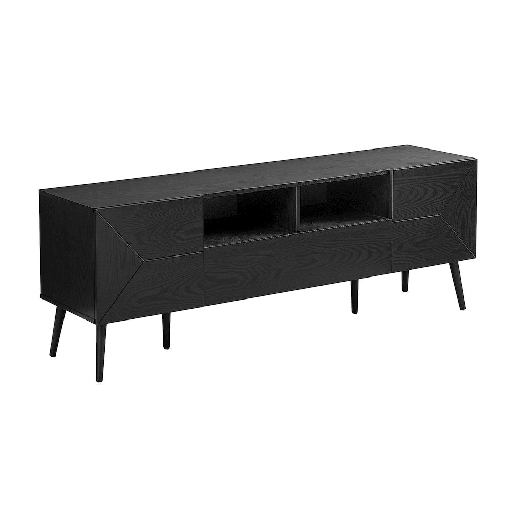 Seine - Tv Stand 72 Inch Console Media Entertainment Center Storage Drawer