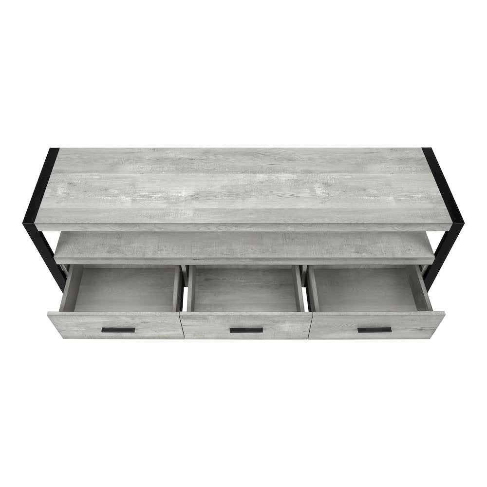 Herald - Tv Stand 60 Inch Console Media Entertainment Center Storage Drawers