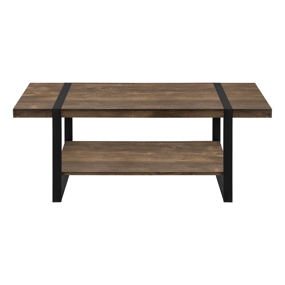 Viviana - Coffee Table Accent Cocktail Rectangular Living Room 48"L Brown Laminate