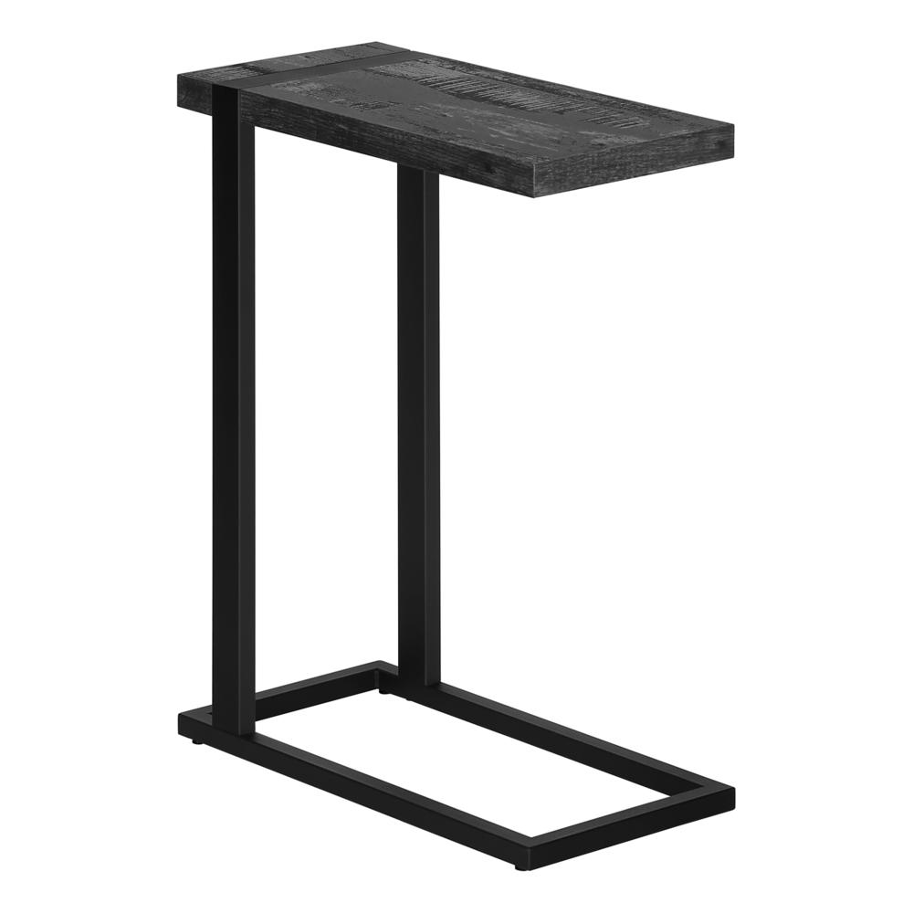 Bradford - Accent Table 25"H C-shaped End Side Snack Living Room Bedroom