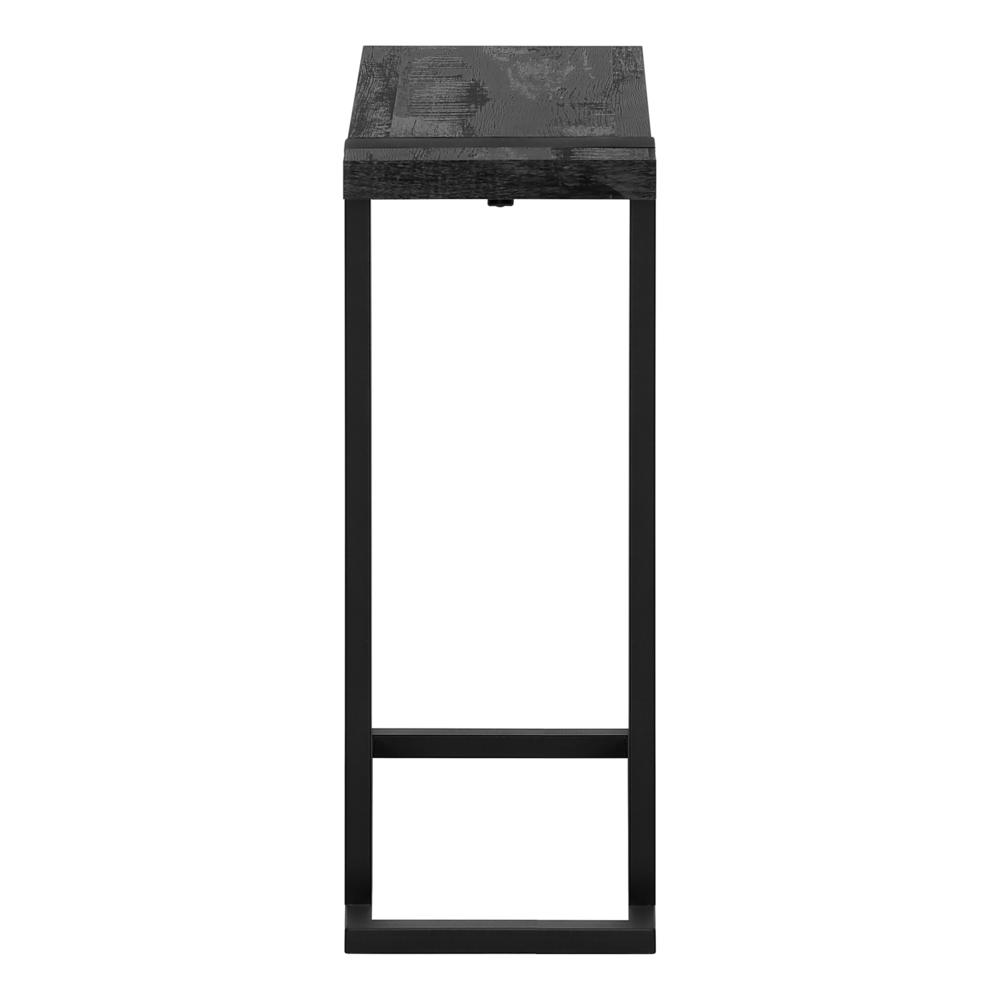 Bradford - Accent Table 25"H C-shaped End Side Snack Living Room Bedroom