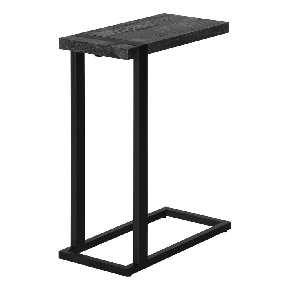 Bradford - Accent Table 25"H C-shaped End Side Snack Living Room Bedroom